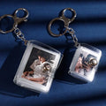 Custom Logo Metal Plastic Keychain Soft Enamel Personalized Souvenir Gifts Wholesale Picture Customization Based on Your Design