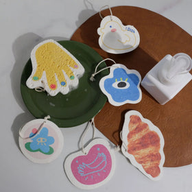 Wholesale Kitchen Eco Friendly Compressed Cellulose Sponge Wood Pulp Cotton Cleaning Dishwashing Shaped Dish Sponge