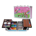 145 Pcs Painting Tools Set Portable Markers Color Pencil Kids Gift School Children Student Cartoon Stationery Painting Art Set