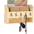 Factory Outlet Wooden Wall Mount Key Holder CNLF Hanging Decorative Wooden Wall Mount