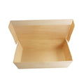 All-in-one Wooden Fast Food Box Wooden Take Out Storage Box MegaBDM