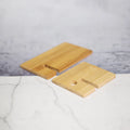 Manufacture Creative Eco-friendly Engraved Wooden Desktop Bamboo Stand with Customized Design