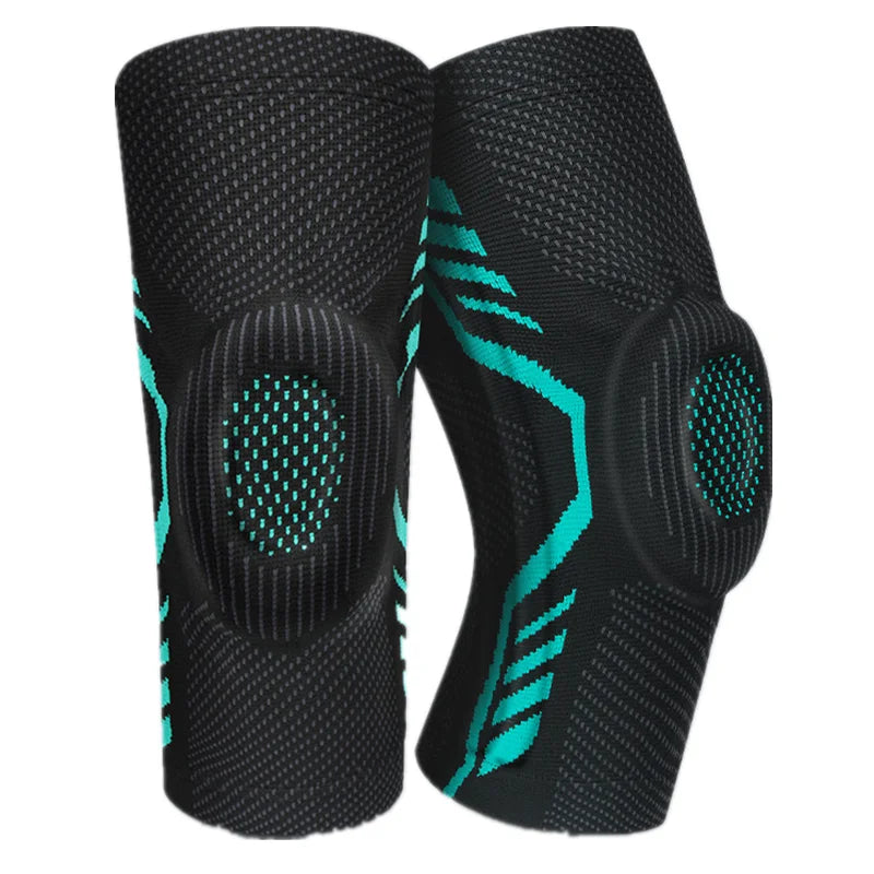 Best Seller Nylon Elastic Metal Side Bars Sunning Meniscu Weightlifting Sports Knee Brace