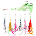 Pvc Luminous Octopus Skirt Bait Glow Squid Skirt Lure with Double Assist Hooks