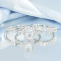 Wholesale Solid Gold Engagement Rings for Women With Stylish Radiant Cut