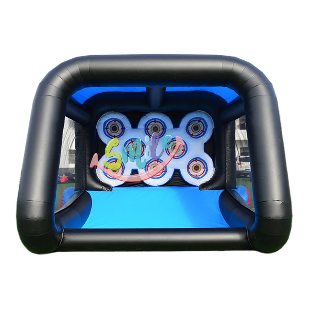 Sports Combi Inflatable Interactive Games With IPS System Inflatable IPS Games With Archery Sets and Balls