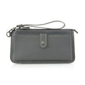 Women's Long PU Leather Simple Multi-Function Zipper Multi-Card Position Buckle Zipper Student Wallet Clutch