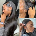 30 Inch Straight Wigs Human Hair Lace Front Wig Human Hair 200 Density Straight Lace Front Wigs