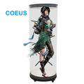 COEUS 65cm 3D 1024 LED Holographic Projection Air Advertising Machine High Definition Splicing 3D Hologram Fan OEM Supplier