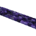 Wholesale 6*9mm Amethyst Tube Beads Natural Pink Gemstones for DIY Jewelry Making
