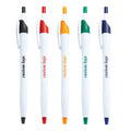 Custom Logo Gourd Shape Ballpoint Pen Plastic 1mm Novelty Design Promotional Advertising Gift