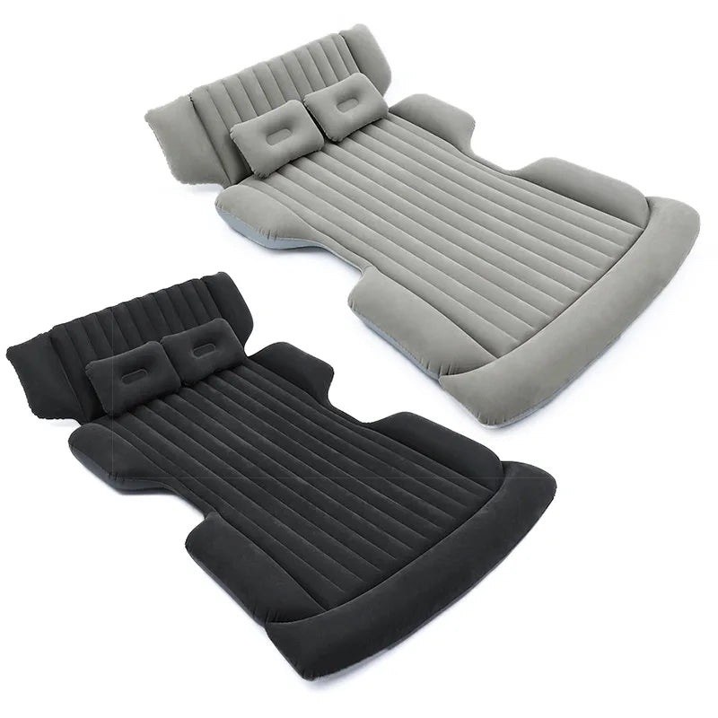 Naturego PVC Inflatable SUV Travel Camping Bed Mattress Portable Self-Inflating Airbed Pump Foldable Modern Design Car Trunk