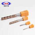 HRC55 2F 4F End Mill Tungsten Steel Alloy Coated Tungsten Steel Milling Cutter Tool CNC Machining