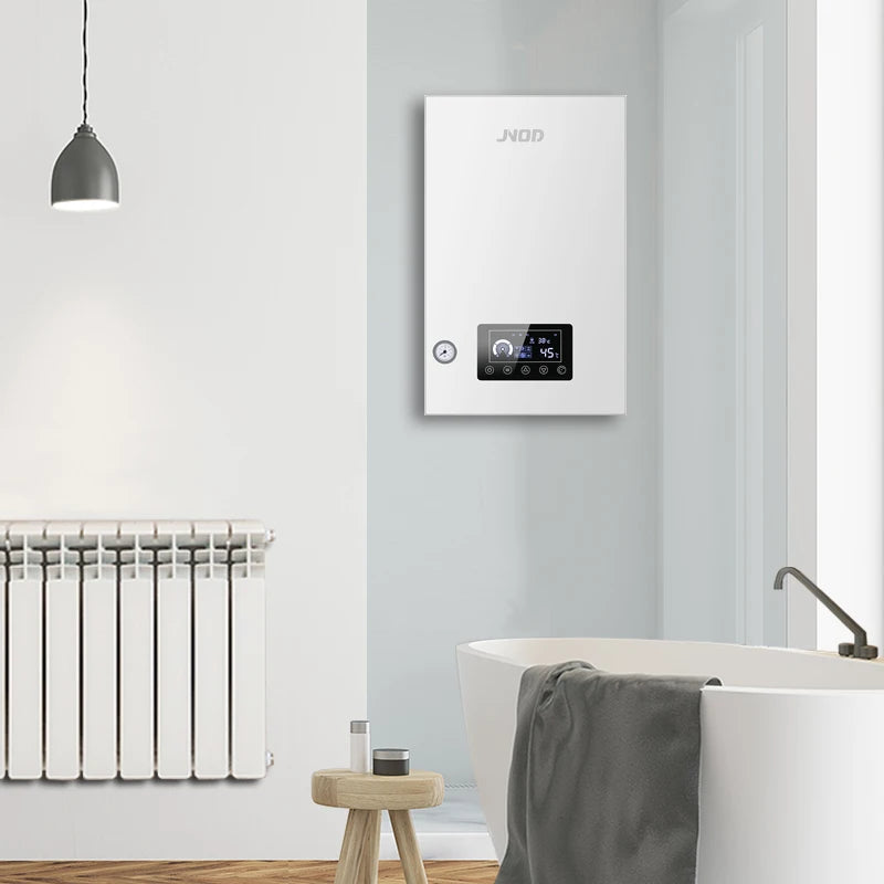 JNOD OEM Electric Boiler for Home Heating and Shower Wall Mounted Space Heater for Winter Home
