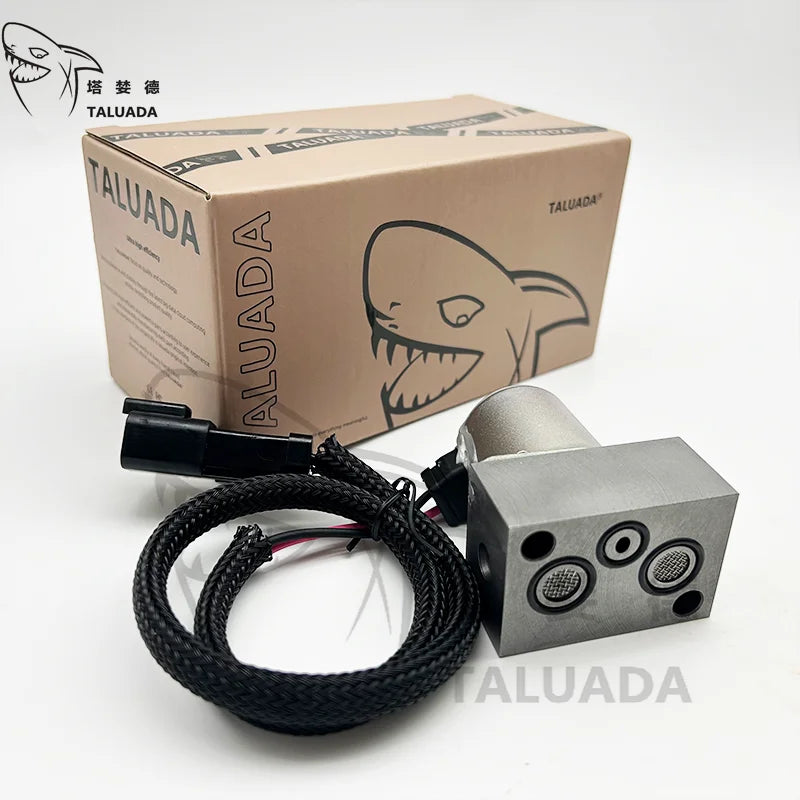 TALUADA Excavator Parts for  Komatsu PC200-8 PC200-7 Hydraulic Pump Solenoid Valve PC200-7 Main Pump Solenoid Valve