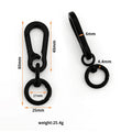 Zinc Alloy Clasp Spring Swivel Hooks-High Quality Fashion Style Luggage Accessories & Car Keychain Hardware