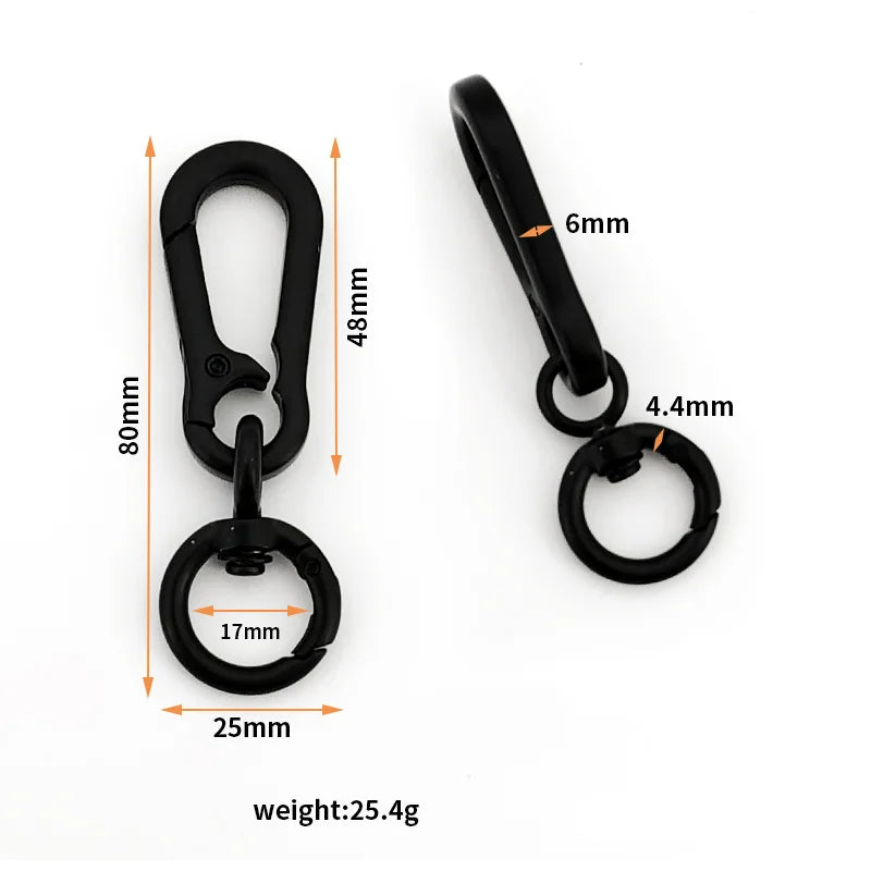 Zinc Alloy Clasp Spring Swivel Hooks-High Quality Fashion Style Luggage Accessories & Car Keychain Hardware