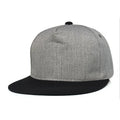 Custom Logo 5-Panel Snapback Baseball Cap Plain Unstructured Frame Flat Bill Hat Sporty Style for DIY Trucker