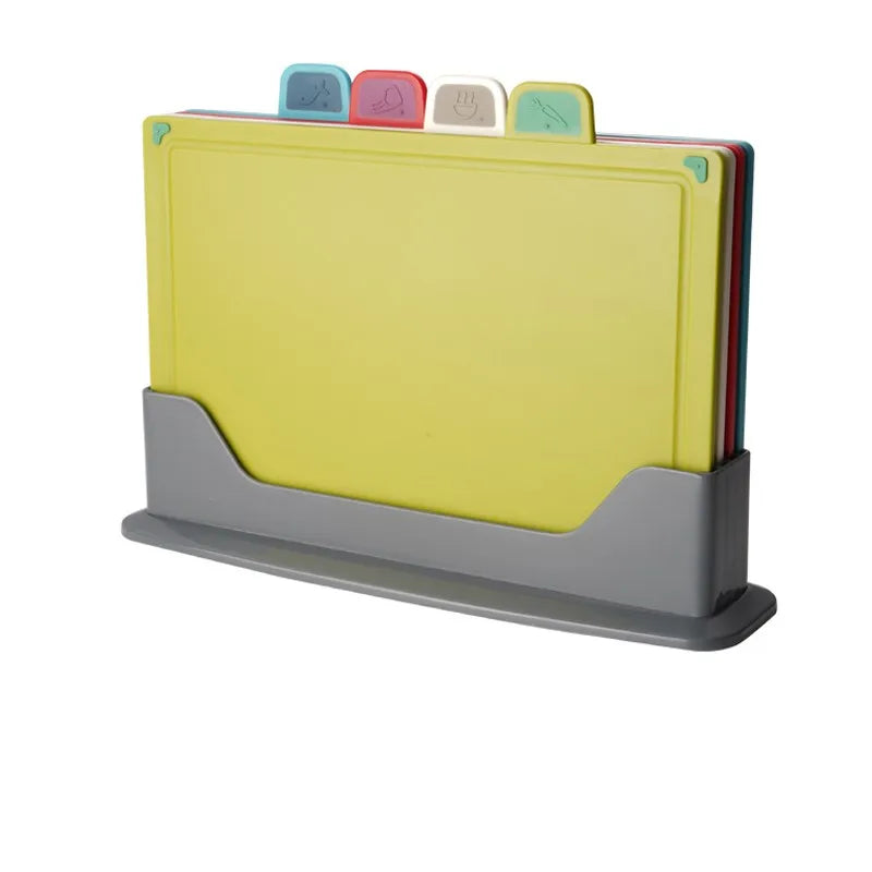 Plastic Index Chopping Board Set Food Grade Cutting Board