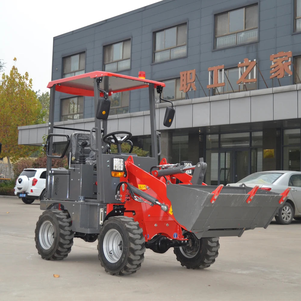 EPA Cheapest China Smallest Electric Wheel Backhoe Loaders Mini Articulated Front End Used Loader Mini Loadere Price