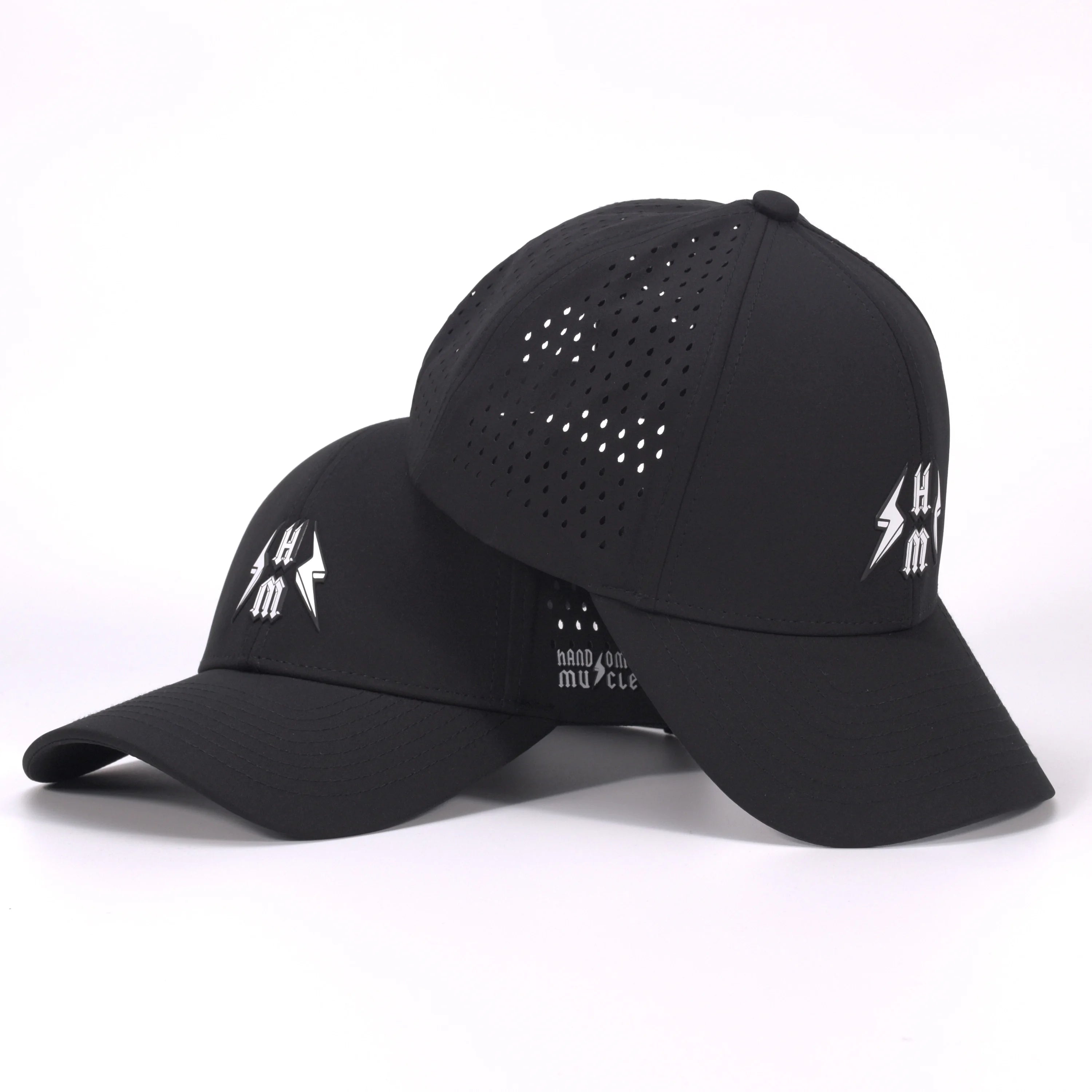 Custom 2025 Trending 6-Panel Sports Baseball Cap Waterproof Rubber Patches Jersey for Outdoor Hiking Sports Unique New Product