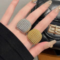 Fashion Jewelry Rings Vintage Hollow Metal Orb Ring for Women YRS304