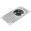 Glass Rinser Diameter 304 Stainless Steel Glass Rinser for Coffee Cup Milk Tea Cup