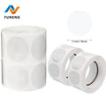 Low Price Wholesale Round Transparent Vinyl Pet clear Labels Waterproof Strong Stick Product Sealing Packaging Labels
