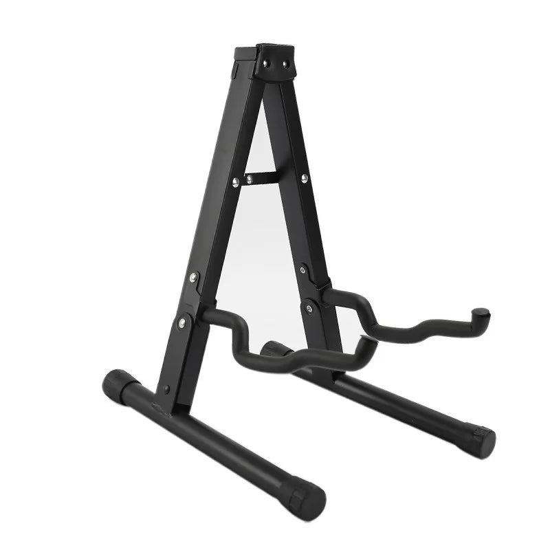 Factory Wholesale A-frame Folding Upright Guitar Neck Stand Guitar Stand Floor Guitar Stand