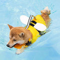 New Design Cute Bee Dog Life Jacket Vest Swimsuit Clothes Ripstop Dog Lifesaver Dog Life Jacket with Reflective Stripes