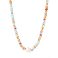 Delicate Luxury Jewelry Beaded Chain Necklace Pearl Charm Necklaces Women