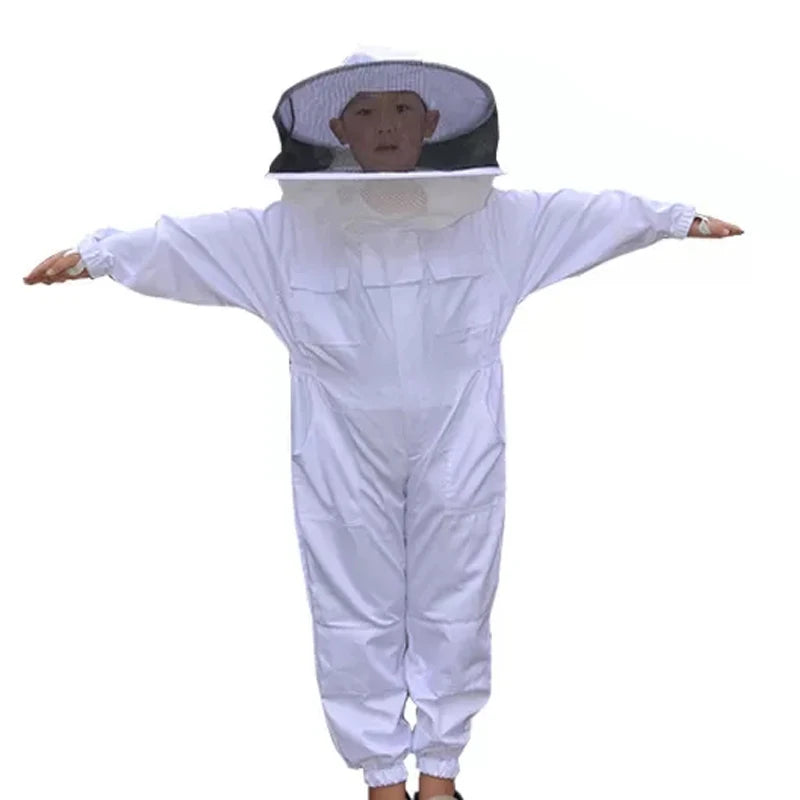 Beestar Children Ventilated Beekeeping Clothing  Kids Bee Suit with Round Veil  Factory Price