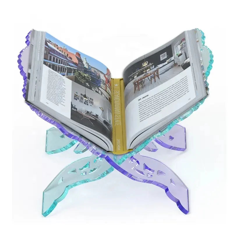 Crystal Drop Glue Food Grade Silicone Mold Simple Desktop Reading Resin Music Stand Silicone Mold Reading at Any Time