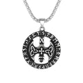 Wholesale Custom Thor's Hammer Men's Pendant Hip Hop Silver Stainless Steel Vintage Necklace Jewelry for Man