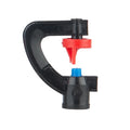 G Type 180 Degrees Plastic Micro Sprinkler for Agriculture Forestry Irrigation Insert the Ground Refraction Watering Function
