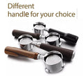 Hot Sale Bottomless Portafilter Wooden Handle Coffee Portafilter 51mm 54mm 58mm