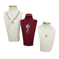 High Quality Metal Mannequin Necklace Display Stand Portrait Pendants Showcase Display Rack