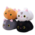 CHIQUE Wholesale in Stock Cartoon Animal Cat Plush Pillow Doll Kawaii Cute Soft Cat Stuffed Plush Toy