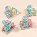 Mi Dairy 2024 New Arrival Flower Heart Round  square Hair Claw Clips for Women Girls