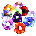Party Supplies Glow in Dark Flash Scrunchies 3 Modes LED Light up Scrunchie Colorful  Satin Hair Scrunchies for Girls and Women