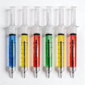Customization Logo Novelty Syringe Ballpoint Pen 1.0mm Tip for Students and Hospital Doctors/Nurses Promotional Gift