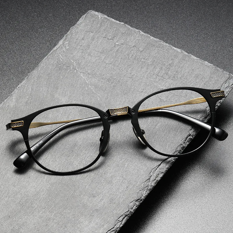 CS-DRX2078 High Pure Titanium  Optical Frame Good Quality Glasses for Men and Women Eyeglasses Frames