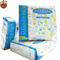 New Pet Dog Poop Paper Bag Eco Friendly Double-layer Water Soluble Paper Animal Poop Bags for Pet Cat Dog Zoo Garbage Bag