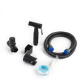 Sliver.Brush Gold Bidet Sprayer for Toilet Handheld Cloth Diaper Sprayer Bathroom Jet Sprayer Kit Spray Attachment with Hose