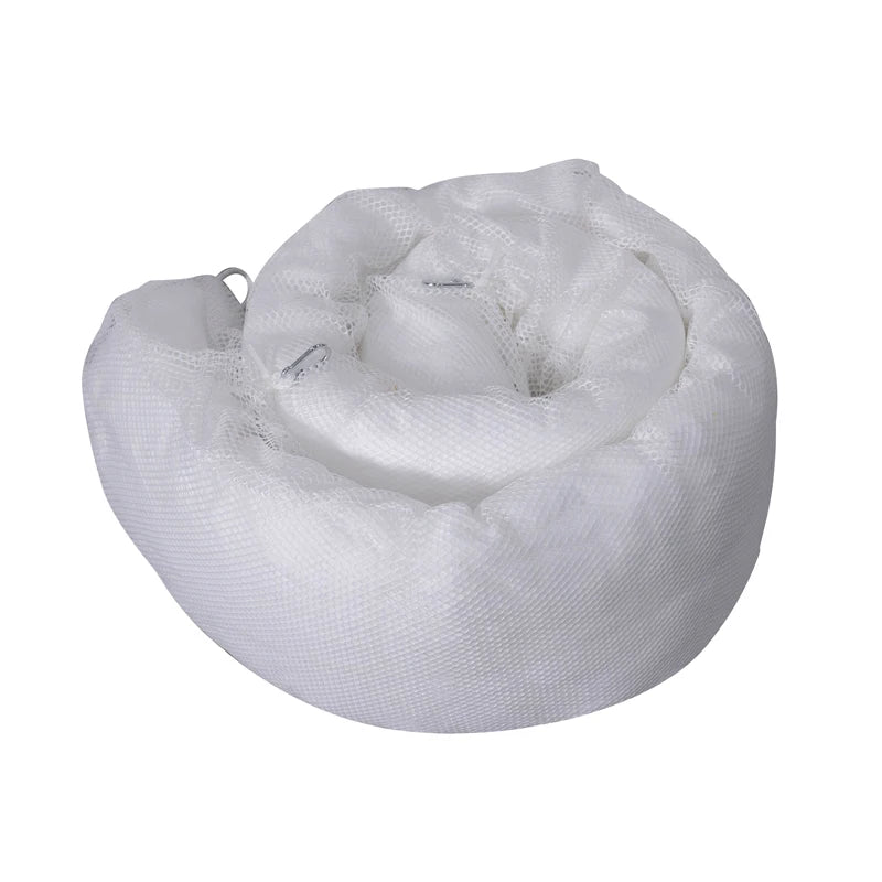 Safe Convenient Heavy Weight White Oil Absorbent Sock for Cleaning Oil Spills Eco-Friendly Environmental Oilspillpro OOA-B10030