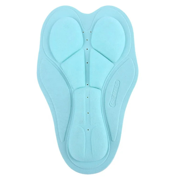 Custom Italian Quality COOLMAX Cycling Gel Chamois Cycling Gel Padding Cycling Shorts Gel Pad with Silicone Gel Inside