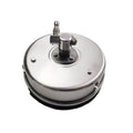 8" Stainless Steel Pressure Surface Cleaner with Plug Without Wheels