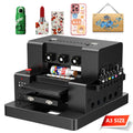 COLORSUN A3 Uv Printer Digital Printing Machine for Varnish Metal Golf Balls Pens Wood Bottle Phone case Inkjet Printers