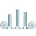 OEM M6 L16 DIN7991gr8.8/10.9/12.9 Steel Hexagon Socket Cap Countersunk Head Zinc Machine Screw