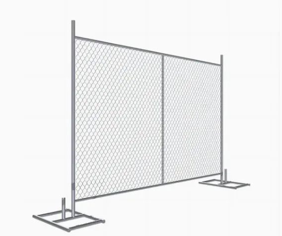 Residential Security Safety Fencing High-Dipped Galvanized Chain Link Fence Gate Single Arm Barbed Wire Temporary Heat Fence